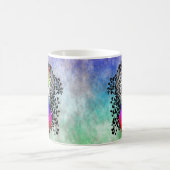 Mug Ruban arc-en-ciel avec ailes (Centre)