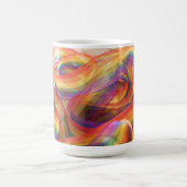 Mug ruban arc-en-ciel fluide en cascade généré par Gem (Centre)