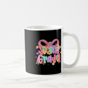 Mug Ruban Coquette de rentrée scolaire de deuxième ann