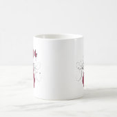 Mug Ruban de Bourgogne avec papillon (Centre)