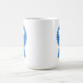 Mug Ruban de conception pour le prix de Papa de l'anné (Centre)