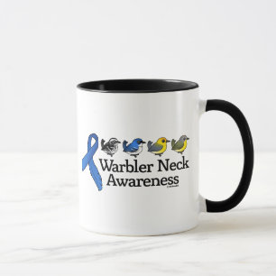 Mug Ruban de conscience de cou de fauvette
