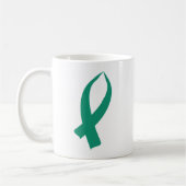 Mug Ruban de conscience (Teal) (Gauche)