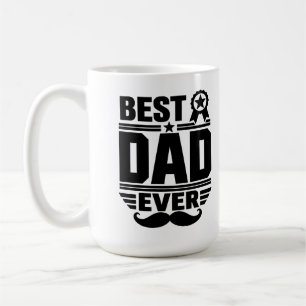 Mug Ruban de prix du meilleur papa de tous les temps C