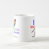 Mug Ruban de puzzle d'usage de l'autisme I pour mon (Centre)