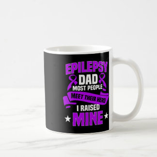 Mug Ruban de sensibilisation à l'épilepsie Papa Troubl