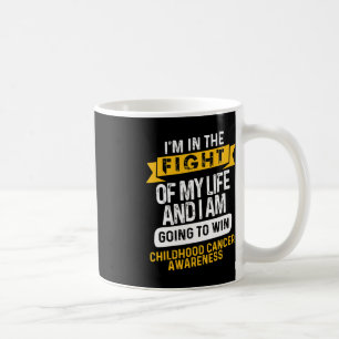 Mug Ruban de sensibilisation au cancer chez les enfant