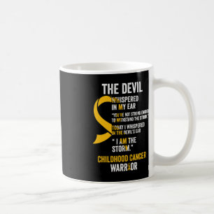 Mug Ruban de sensibilisation au cancer de l'enfance s1