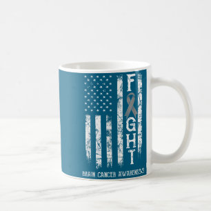 Mug Ruban de sensibilisation au drapeau américain pour