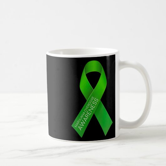 Mug Ruban de sensibilisation au surdosage (Droite)