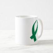 Mug Ruban de sensibilisation (vert) (Devant droit)