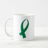Mug Ruban de sensibilisation (vert) (Gauche)