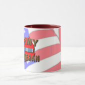 Mug Ruban de service de combattant de Guerre de Corée, (Centre)