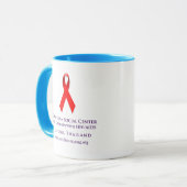 Mug Ruban de SIDA (tasse) (Devant gauche)