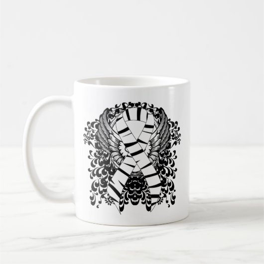 Mug Ruban d'impression Zebra avec ailes (Gauche)
