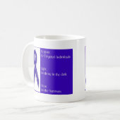 Mug Ruban d'indigo (Devant gauche)
