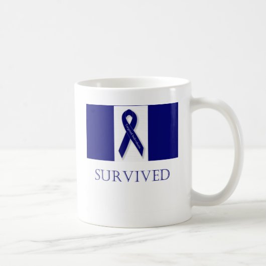 Mug Ruban d'indigo que j'ai survécu. DBI (Droite)