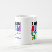Mug Ruban d'usage de l'autisme I pour mon frère (Centre)