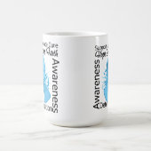 Mug Ruban en spirale d'inspirations de Lymphedema (Centre)