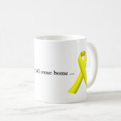 Mug Ruban jaune (Jusqu'à ce qu'ils rentrent tous chez  (Devant droit)