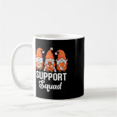 Mug Ruban orange Les Gnomes soutiennent la survivante (Gauche)