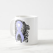 Mug Ruban Pervenche avec Ailes (Devant gauche)