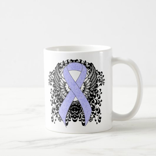 Mug Ruban Pervenche avec Ailes (Droite)