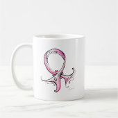 Mug Ruban rose (Gauche)