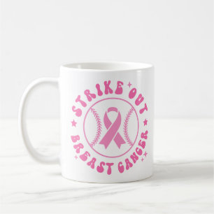 Mug Ruban Rose de Sensibilisation à la Grève contre le