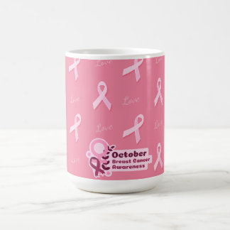 Mug Ruban Rose Sensibilisation au Cancer du Sein