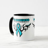 Mug Ruban tribal...POTS (Devant gauche)