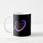 Mug Ruban violet de sensibilisation (Gauche)