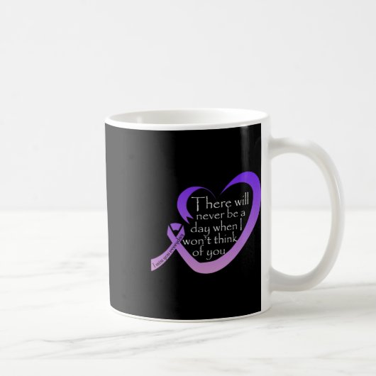Mug Ruban violet de sensibilisation (Droite)