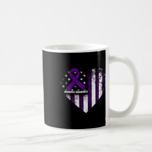 Mug Ruban Violet de Sensibilisation au Surdosage de Dr