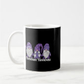 Mug Ruban Violet de Sensibilisation au Surdosage et à  (Gauche)