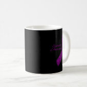 Mug Ruban Violet Espoir de Lutte de Sensibilisation à (Devant droit)