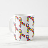 Mug Rubans de puzzle (Devant gauche)