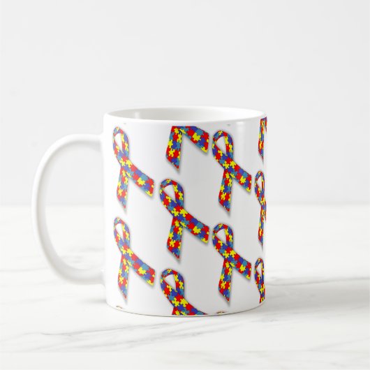 Mug Rubans de puzzle (Gauche)