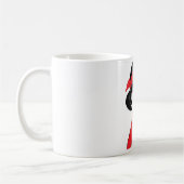 Mug rubans de rouge des années 1920 (Gauche)