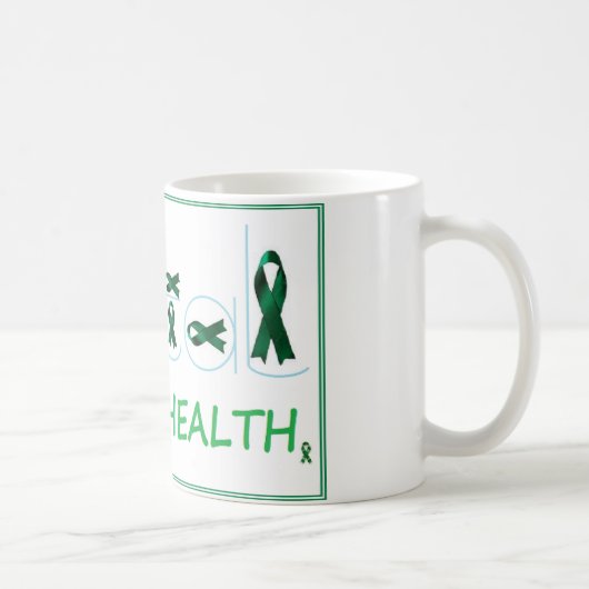 Mug Rubans de santé mentale (Droite)