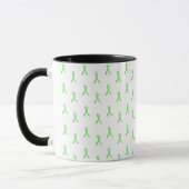 Mug Rubans de sensibilisation à la maladie de Lyme dan (Gauche)