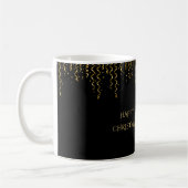 Mug Rubans dorés et Noël au champagne (Gauche)