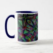 Mug Rubans entrelacés avec des couleurs assombries (Gauche)