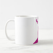 Mug Rubans rose Cancer du sein Sensibilisation Art Imp (Gauche)