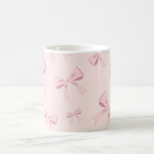 Mug Rubans roses mignon cottage chic coquette (Centre)
