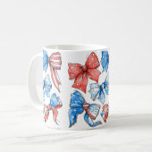 Mug Rubans Rouge, Blanc & Bleu (Devant gauche)
