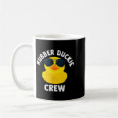 Mug Rubber Duckie Crew Funny Rubber Duck (Gauche)
