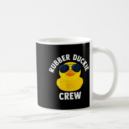 Mug Rubber Duckie Crew Funny Rubber Duck (Droite)