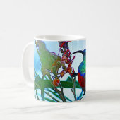 Mug Rubis à colibri (Devant gauche)