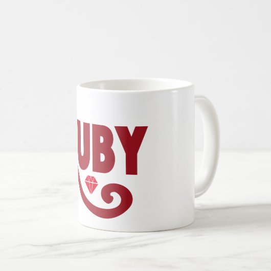 Mug Ruby (Devant droit)